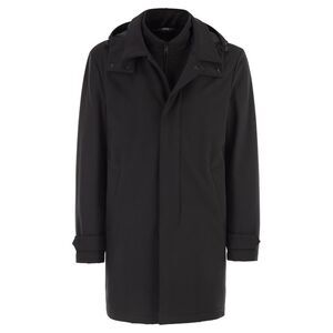 Fay Men Morning Coat Travel In Jersey Stretch